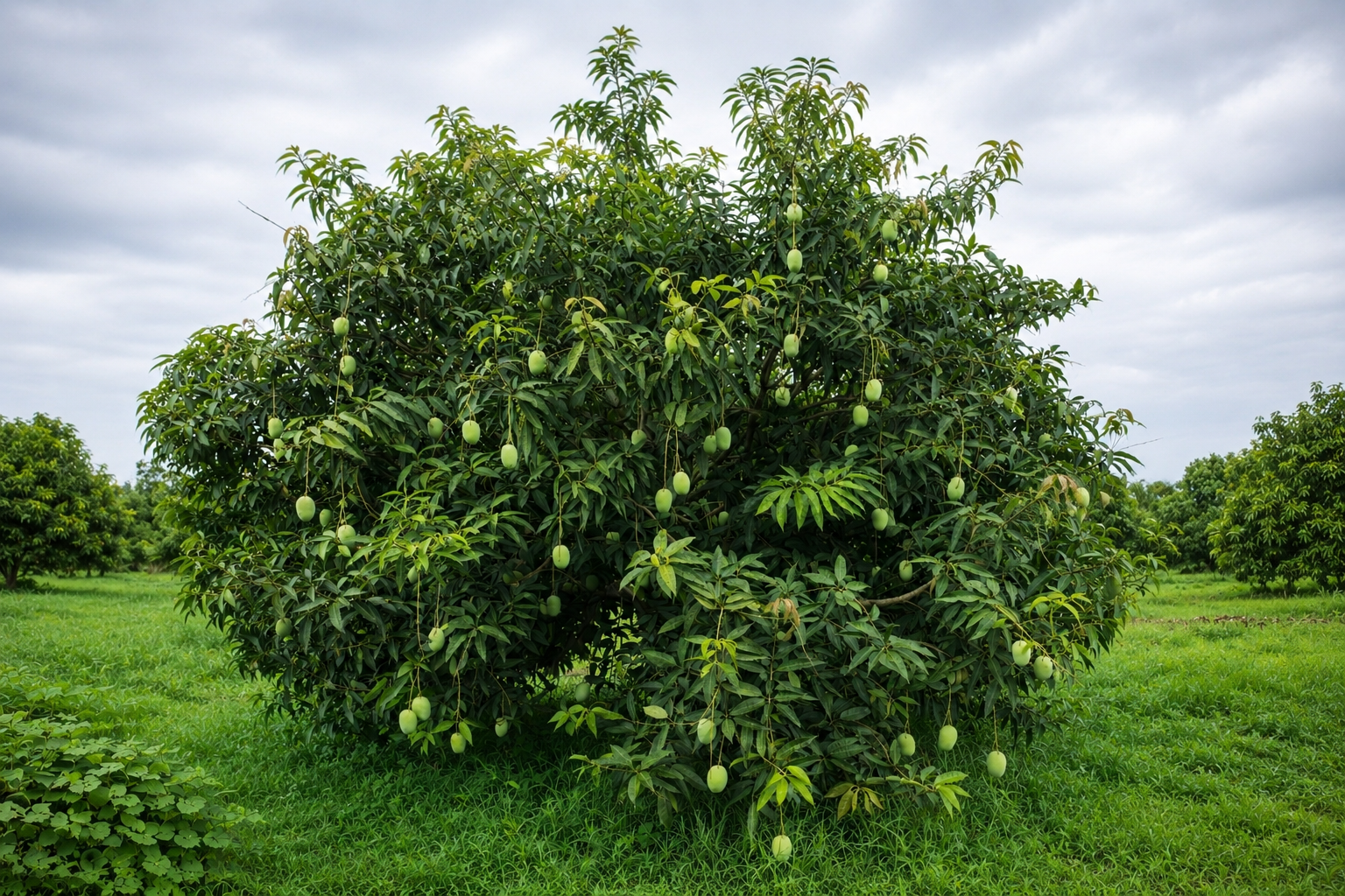 Mango fruit setting stage